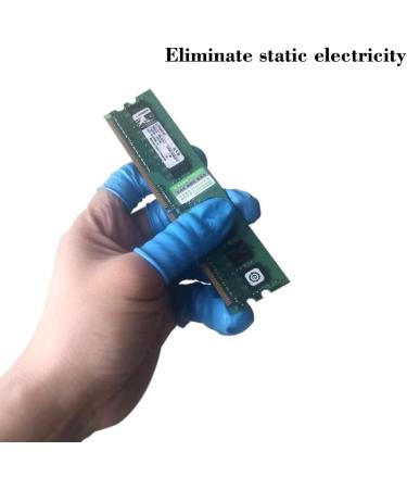 100pcs Large Disposable Nitrile Finger Cots Anti-Static Lens Finger Covers Blue - Allergy-Free Beauty Protection Sleeves - Buy Online on GoSupps.com