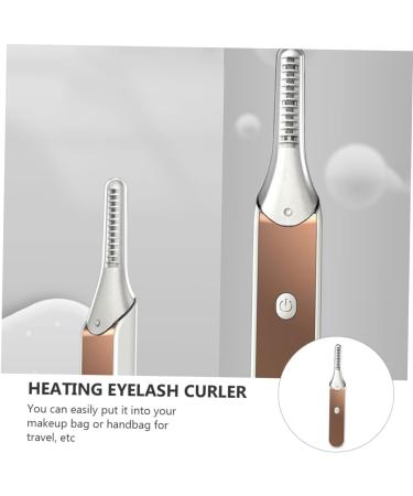 DOITOOL Eyelash Curler Eyelash Mascara Tool Eye Beaity Makeup Tools Heating Lash Curler Natural Curling Eyelash Maker Makeup Lash Curler Beauty Tools White Digital Display Miss Abs - Buy Online on GoSupps.com