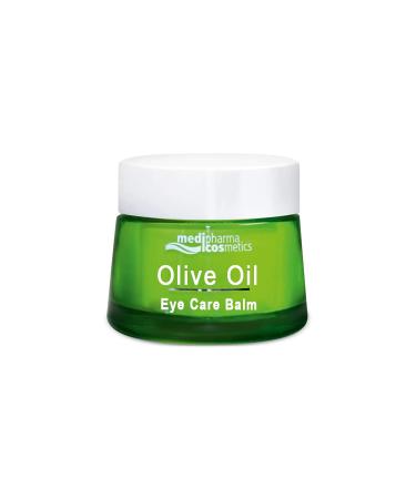 Medipharma Cosmetics Intensive Eye Balm   Nourishing Eye Cream with Olive Oil firms the skin  reduces wrinkles & dark circles for Women & Men  Made in Germany 0.50 Fl Oz