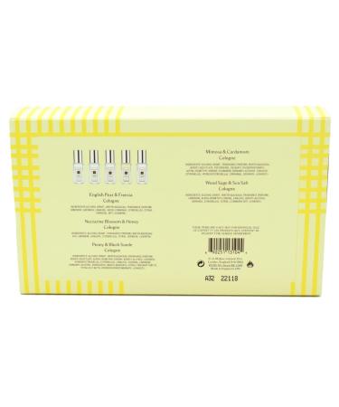 Jo Malone Cologne Collection 5 Set - English Pear & Freesia Nectarine Blossom & Honey Peony & Blush Suede Mimosa & Cardamon Wood sage & Sea Salt - Buy Online on GoSupps.com