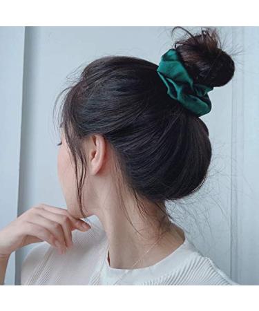 100% Silk Scrunchies for Strong Hold - Luxurious Hair Ties for Women & Girls | Soft Elastic Ribbons & Ponytail Jewelry - Buy Online on GoSupps.com