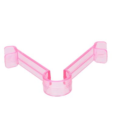 Outanaya Lip Muscle Trainer Exerciser Smile Corrector Lift Lift Tool Lips Face Exerciser Muscle Lips Trainer Oral Exerciser Lip Exerciser Lips Shaper Mouth Muscle Massager 9.30X7.70X1.50CM Pink