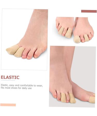 KALLORY Hand Toe Protector Silicone Gel Sleeves - 2 Pairs | Anti-wear Toe Covers - Big Toe Caps - Buy Online on GoSupps.com