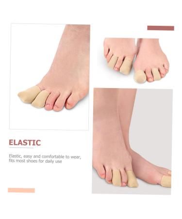 2 Pairs Gel Toe Sleeves & Protectors - Soft Cushions for Pinky Toes Corn Relief & Toe Spacers | International Shipping Available - Buy Online on GoSupps.com