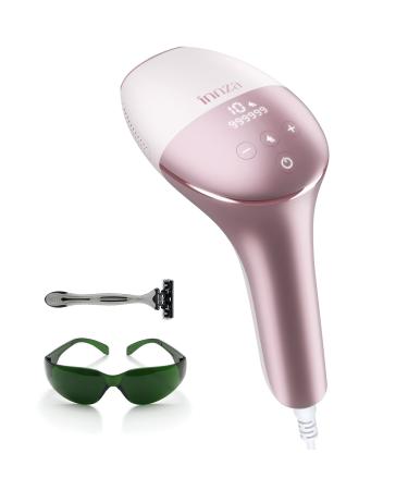 INNZA IPL Hair Removal Device for Women and Men at Home Permanent Hair Remover Machine 10 Energy Levels 24J High Energy Hair Removal Handset for Face Bikini Line Armpit Leg Back Corded