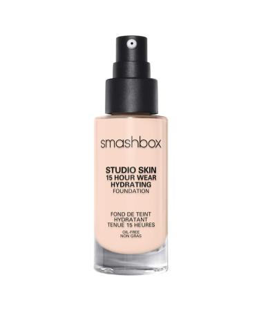 Smashbox Studio Skin 24 Hour Hydrating Foundation 0.1 Very Fair with Neutral Undertone 1 fl oz (30 ml)