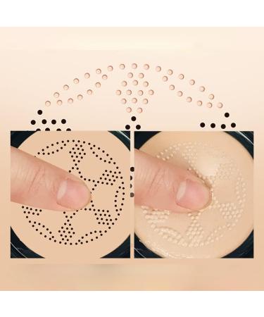 GL-Turelifes Mushroom Head Air Cushion Foundation BB Cream Oil Control Cushion Set CC Cream Moisturizing Concealer Air-permeable Natural Brightening Flawless Makeup(Natural Color) - Buy Online on GoSupps.com