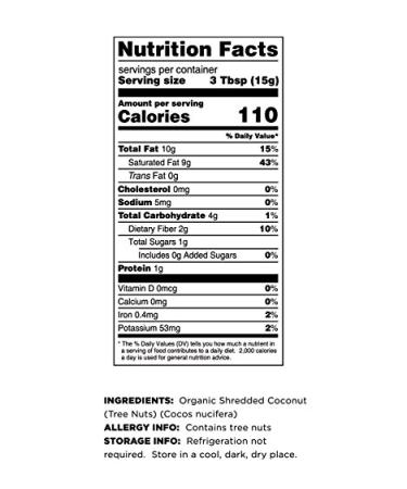 Terrasoul Superfoods Organic Coconut Flakes 16 Oz - Finely Shredded Macaroon Cut - Buy Online on GoSupps.com