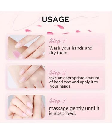 Hand Mask - Moisturizing and Hydrating Hand Wax - Paraffin Exfoliating Film - Exfoliating Hand and Foot Mask - Hypoallergenic for Cracked Dry and Callused Hands - Buy Online on GoSupps.com