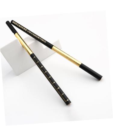  Didiseaon Didiseaon 2Pcs Eyebrow Pencil Eyebrow Pencils Cosmetic Eyebrow Waterproof Pencils Eye-Liner Brown Eye-Liner Dark Brown Eye-Liner Flotation Line Pens - Buy Online on GoSupps.com