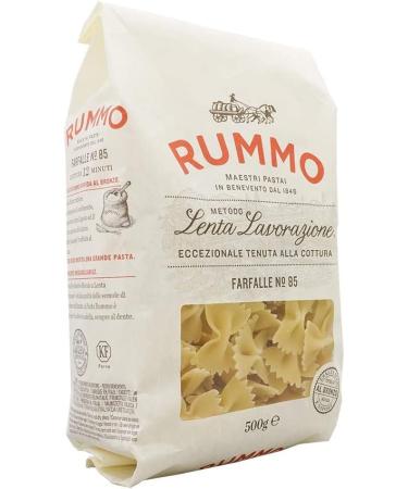  Italian Gourmet E.R. Rummo Farfalle No. 85 Durum Wheat Semolina Pasta 500g + Italian Gourmet Tomato Pulp Box 400g - Buy Online on GoSupps.com