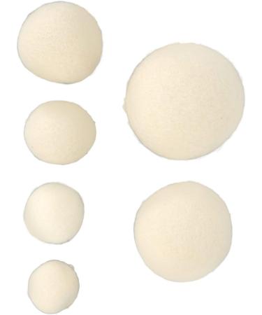 Wool Drying Balls 5Cm Wool Ball Felt Ball Ball Clothing Softener Dryer Static Remover 3Cm 4Cm for 6Pcs 3.5Cm Fabric Adhesives - Buy Online on GoSupps.com
