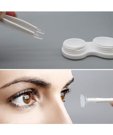 Portable Rose Gold Contact Lens Case & Applicator Kit - Cute Travel Solution with Mirror for Daily Use - Buy Online on GoSupps.com