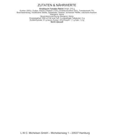 Buy Gourmet Garlic Relish Online | International Shipping Available - Enhance Your Dishes Today! - Buy Online on GoSupps.com