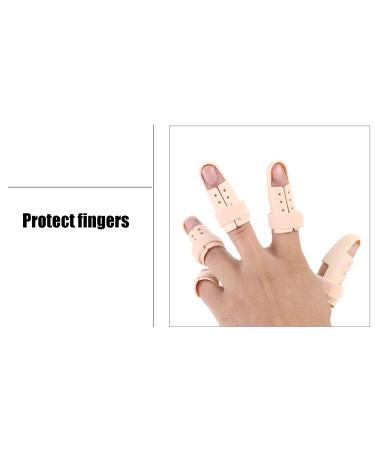Breathable Finger Splint & Stabilizer - Adjustable Mallet Finger Support for Broken Finger Protection - Buy Online on GoSupps.com
