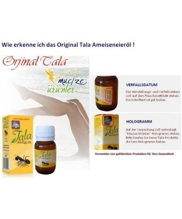 See Ant Egg Oil 5x Tala Ant Egg Olie miereneierolie ontharingsolie Depilatory Hair Removal Ant Egg Oil - Buy Online on GoSupps.com