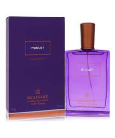 MOLINARD MUGUET by Molinard EAU DE PARFUM SPRAY 2.5 OZ (NEW PACKAGING)