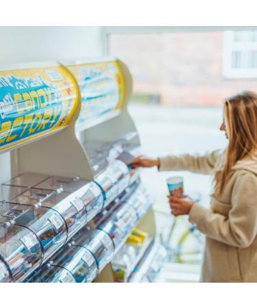 Pick and Mix Sweets - 1kg Sweet Pouches - Retro & Traditional Sweets Fizzy Bubblegum Bottles - Buy Online on GoSupps.com