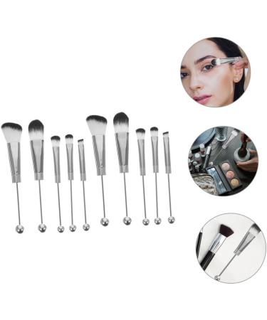 2 Sets of Makeup with Metal Handle Cosmetic Brush Travel Makeup Brush Set Eye Makeup Brush Mix Oblique Eyebrow Brush Powder Brush Travel Painting - Buy Online on GoSupps.com