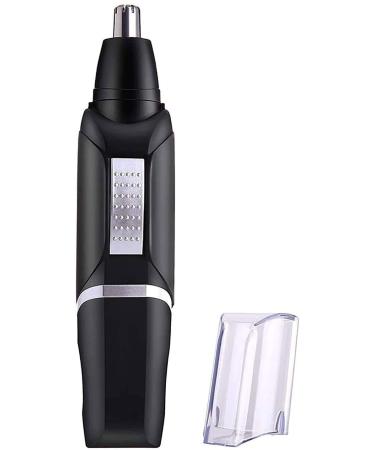 BCJMKDX Nose hair trimmer Nose hair trimmer and ear hair trimmer men wetdry simple operation easy to clean black