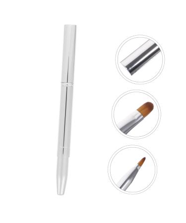 Balacoo 2pcs Double Ended Lipstick Brush & Concealer Brush Set - Aluminum Alloy for Flawless Makeup Application - Buy Online on GoSupps.com