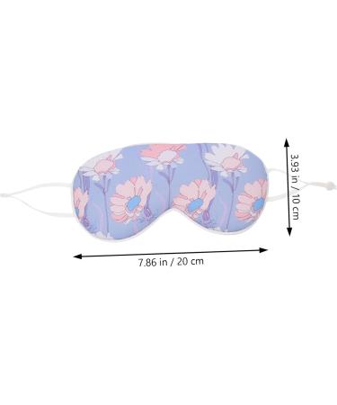Healvian 4 Pieces Eye Mask Imitation Silk Silk Sleep Blindfold Eye Masks Sleep Eye Mask Eye Sleeping Eyeshadow Eyeshadow Eye Protection Mask Eye Blindfolds Printed Eye Masks - Buy Online on GoSupps.com
