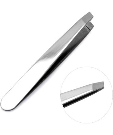 Professional Stainless Steel Tweezers Set for Eyebrows & Facial Hair Removal - Precision Tool for Ingrown Hair & Splinters - Buy Online on GoSupps.com