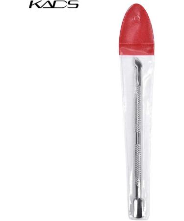 KADS Nail Cuticle Pusher Cuticle Skin and UV Gel Polish Soak OFF Remover Nail Pusher Manicure Remover Scraper Dual Kit Stainless Steel - Buy Online on GoSupps.com