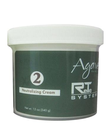 AGAVE RETEX SYSTEM PERMANENT STRAIGHTENER #2 NEUTRALIZING CREAM - 12 OZ, FOR SALON AND BARBERSHOP