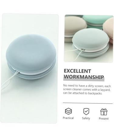 MERRYHAPY 4pcs Screen Cleaner Wipes - Eyeglass & Mobile Cleaning Cloths | Lense Cleaner for Glasses & Computers - Sky Blue - Buy Online on GoSupps.com