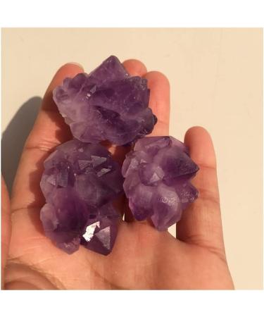 Crystal Natural Rough Amethyst Crystal Gemstone Flower Metaphysical raw Stone for Jewelry Making ERTEYIN - Buy Online on GoSupps.com