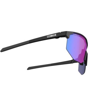 Bliz Hero Small Nordic Light Sports Glasses - Matt Black & Violet Blue - Ultra-Lightweight & Durable for Outdoor Adventures - Buy Online on GoSupps.com