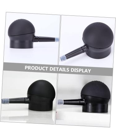 SKISUNO 3 Pcs Silicone Nozzle Balding Hair Pump Hair Building Fibers Spray Pump Fiber Tools Black - Buy Online on GoSupps.com