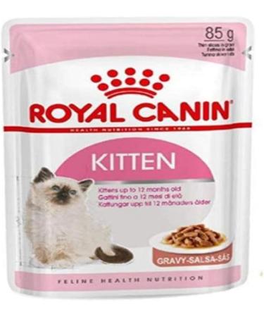 ROYAL CANIN Kitten in Gravy Wet Food 85g (Pack of 24)