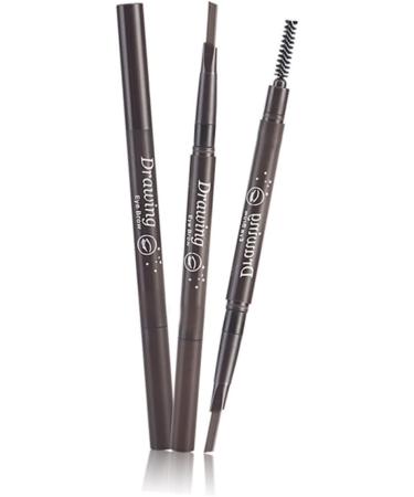 FRCOLOR 2 1 Waterproof Eyebrow Pen Double Headed Eyebrow Pencil Eye Brow Brush Plate Automatic - Buy Online on GoSupps.com