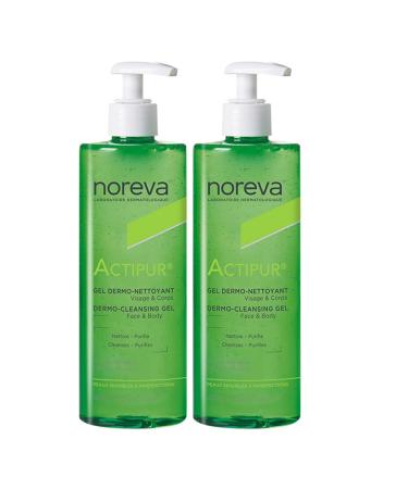 Noreva Actipur Dermo-Cleansing Gel Pack of 2 x 400 ml