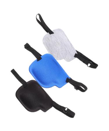 HAPINARY 6 Pcs Single Eye Mask Patch for Adults Adjustable Eye Protector Eye Patch Soft Eye Polyester