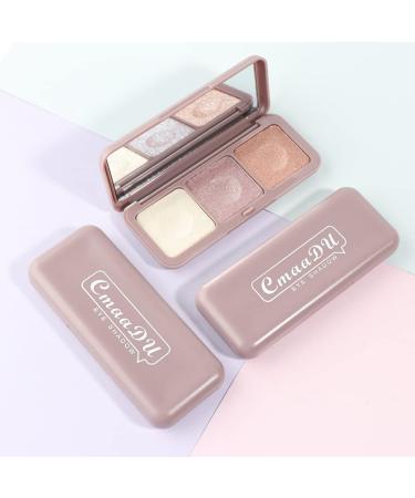 FAEYLI 3 Color Eyeshadow Palette | High Pigment Matte Shimmer | Long-Lasting Nature Makeup Palette - Buy Online on GoSupps.com