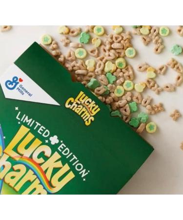 General Mills - Lucky Charms Magic Clovers - Turns Milk Green 300g - Buy Online on GoSupps.com