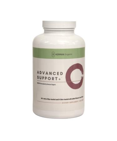 Herman Organic Myo-Inositol & D-Chiro Inositol - Hormonal Mood Support for Ovarian & Reproductive Health - 180 Capsules - Women's Hormone Supplement - Egg Advanced Supplements - Buy Online on GoSupps.com