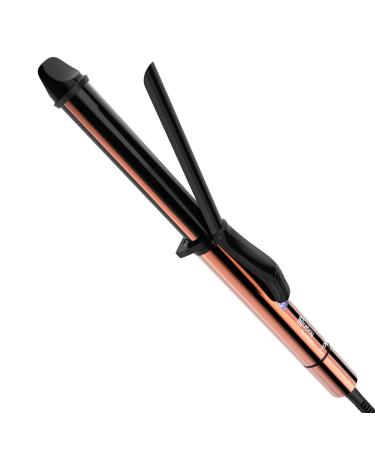 Nicebay Curling Iron 1 Inch Hair Curling Iron with Ceramic Coating Professional Curling Wand Fast Heating up to 430 F Temperature LED Display Wide Voltage for Worldwide 60 Mins Auto Off