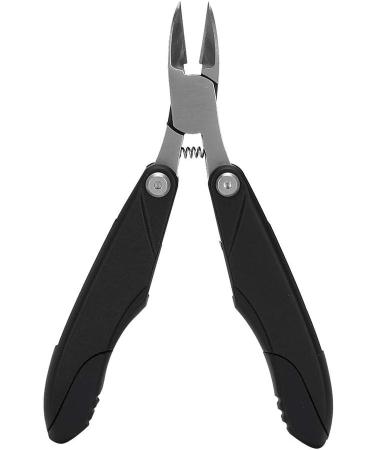 High Flexibility Round Handle Ingrown Toenail Clipper High Hardness Efficient Nail Trimmer Manicure Store for Home Beauty Salon Salon Shop Black - Buy Online on GoSupps.com