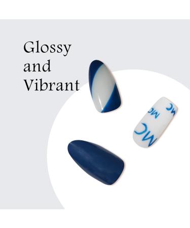 MAYCHAO 15ML Navy Blue Gel Nail Polish - Soak Off UV LED Nail Art for DIY Manicure & Salon Use - 0.5 OZ - Buy Online on GoSupps.com