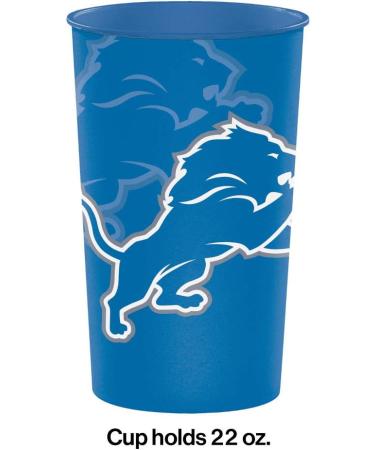 Creative Converting Detroit Lions 22 oz Souvenir Cups  8 ct - Buy Online on GoSupps.com