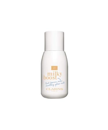 Clarins Unisex Leche Maquillaje CLARINS MILKY BOOST MILK MAKEUP 01 1UN Black One Size UK