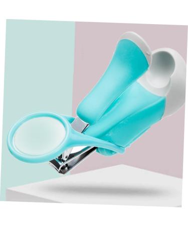 ERINGOGO Nail Clippers for Kids & Adults - Magnifying Nail Scissors Anti-Jamming Ergonomic Design | 1pc Green Fingernail Clipper - Buy Online on GoSupps.com