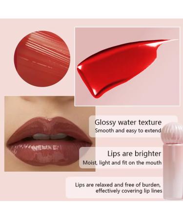Buy Mirror Water Lip Gloss - Moisturizing & Waterproof Juicy Lip Tint | Long-Lasting Non-Sticky Formula for Gorgeous Color & Shine - International Shipping Available - Buy Online on GoSupps.com