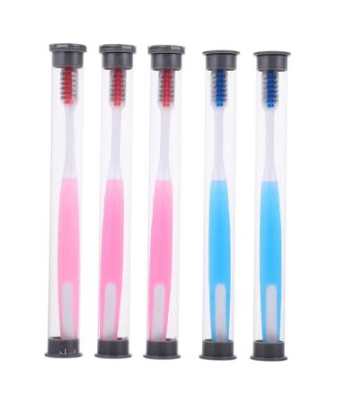 5th small head soft toothbrush sensitive toothbrush cleaning tool super soft toothbrush wear -resistant toothbrush steel struts nylon travel portable