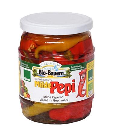 Isar-Moos Mild Peppers from Bavaria in a Jar (480 g) - Organic