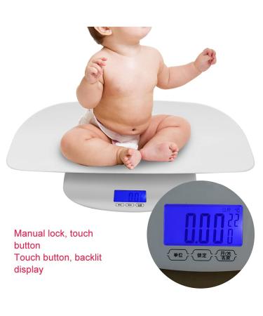 Baby Scale Baby Weighing Scale Plastic Electronic Digital Baby Weight Scale HD LCD Infant Newborn Measure Tool Accurately Chart The Progress of Your Baby with in-House Algorithm for Babies(#1) - Buy Online on GoSupps.com